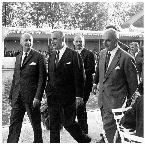 Inauguration de la raffinerie Elf-ERAP (1967)