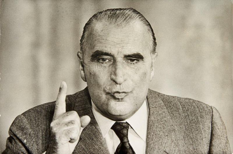 Georges Pompidou en 1967 ou 1972