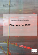 Georges Pompidou : discours de 1962